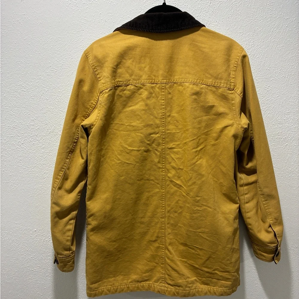 Lands' End Men's Mustard Canvas Jacket - Picture 4 of 5